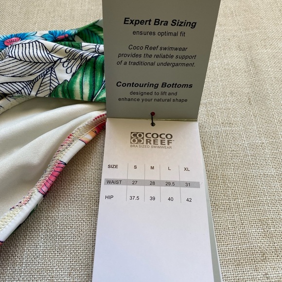 COCO REEF STAR BANDED BIKINI BOTTOM ALOHA ALLURE New - Picture 5 of 9